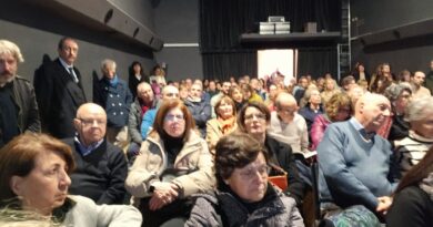 Foto dell'Arch. Amelia Cassataro che documentano l'evento della presentazione del libro "Archeologia Industriale"