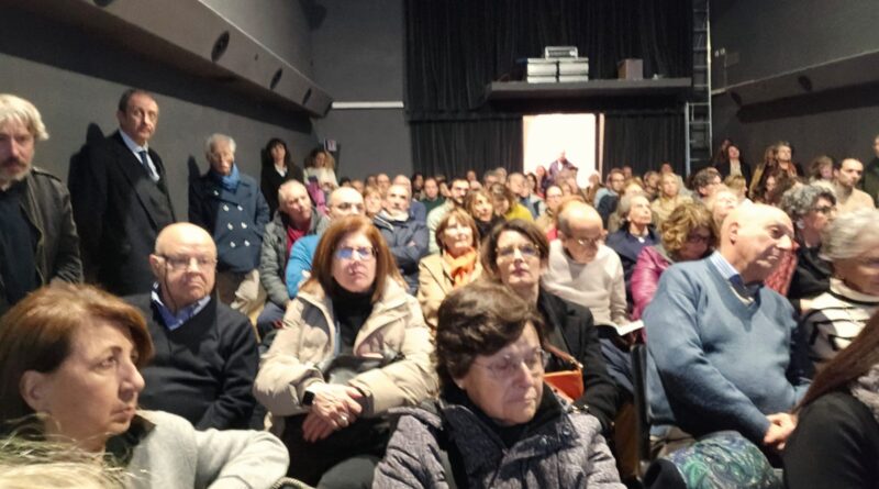 Foto dell'Arch. Amelia Cassataro che documentano l'evento della presentazione del libro "Archeologia Industriale"