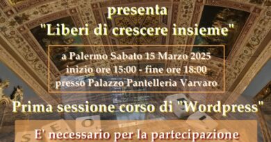 locandina prima sessione corso wordpress